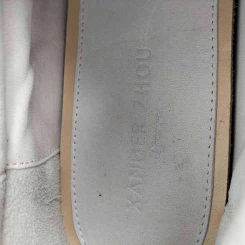 ザンダーゾウ XANDER ZHOU 17ss ダスト加工 ローカットスニーカー メンズ JPN:41