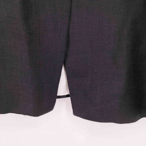 ザラ ZARA LINEN BLEND PRINTED CUFF BLAZER レディース S