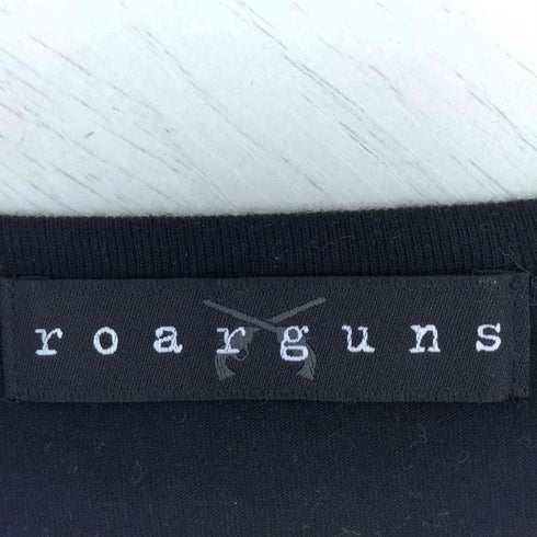 ロアーローガンス roar roarguns スマイルSS Tシャツ スワロフスキー 二丁拳銃 メンズ JPN:4