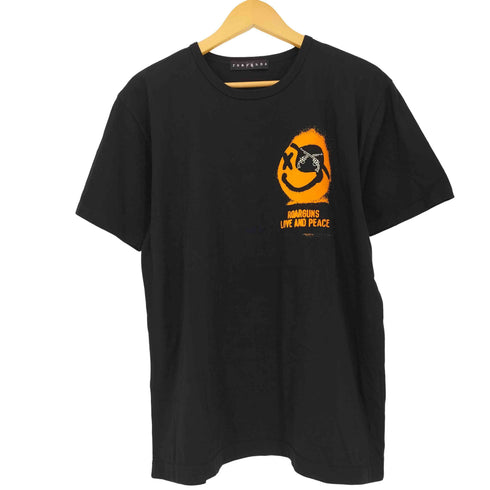 ロアーローガンス roar roarguns スマイルSS Tシャツ スワロフスキー 二丁拳銃 メンズ JPN:4