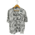 ザラ ZARA 総柄 開襟 S/S シャツ メンズ import:XL