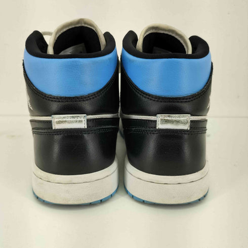 ジョーダンブランド JORDAN BRAND Air Jordan 1 Mid Black/University Blue レディース JPN:25