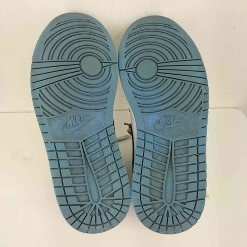 ジョーダンブランド JORDAN BRAND Air Jordan 1 Mid Black/University Blue レディース JPN:25