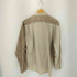 garsonwave ペイズリー柄 セパレートデザイン L/S シャツ メンズ JPN:2