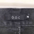 ジーオーシー G.O.C スラッシュ カット フリンジ フレア デニムパンツ メンズ import:M