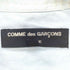 コムデギャルソンオム COMME des GARCONS HOMME 09SS バイカラー リネン混シャツ 異素材切替 メンズ SS