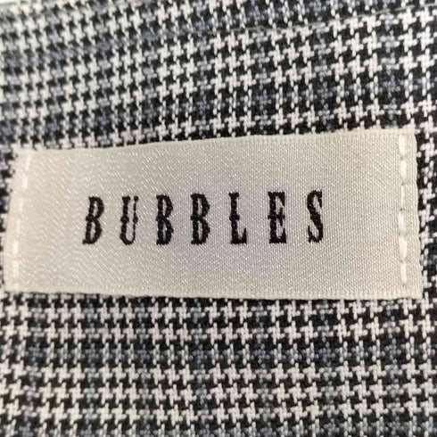 バブルス BUBBLES ベーシック ブラウス トップス プリーツ スカパン チェック柄 セットアップ レディース FREE