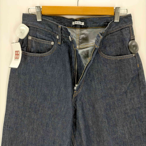 オーラリー AURALEE HARD TWIST DENIM WIDE PANTS メンズ 30