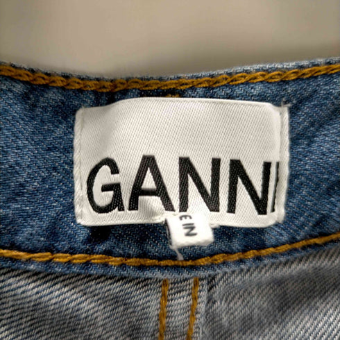 ガニー Ganni Light Denim Wide Jeans MID BLUE VINTAGE メンズ 30