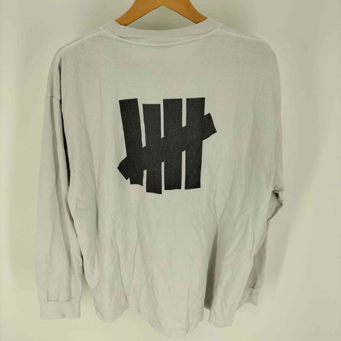 アンディフィーテッド UNDEFEATED LOGO S/S TEE アイコンプリント クルーネック L/S Tシャツ メンズ import:L