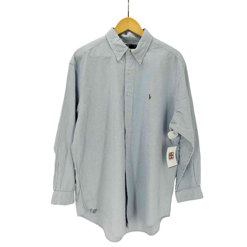 ポロバイラルフローレン Polo by RALPH LAUREN ストライプ柄ボタンダウンシャツ メンズ 17 34/35