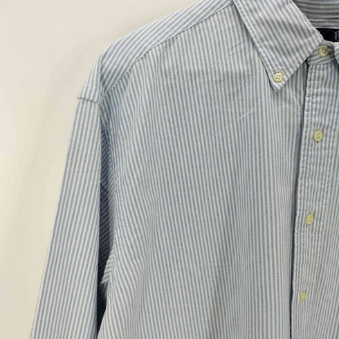 ポロバイラルフローレン Polo by RALPH LAUREN ストライプ柄ボタンダウンシャツ メンズ 17 34/35
