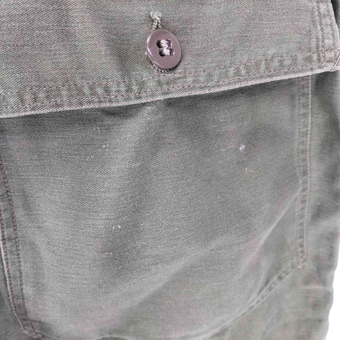 ユーエスアーミー U.S. ARMY 60S SATEEN OG107 Trousers ボタンフライ ベイカーパンツ 62年製 メンズ LARGE