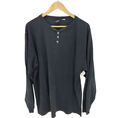 リーバイス Levis 90S USA製 Silver Tab ヘンリーネック L/S カットソー メンズ import:M