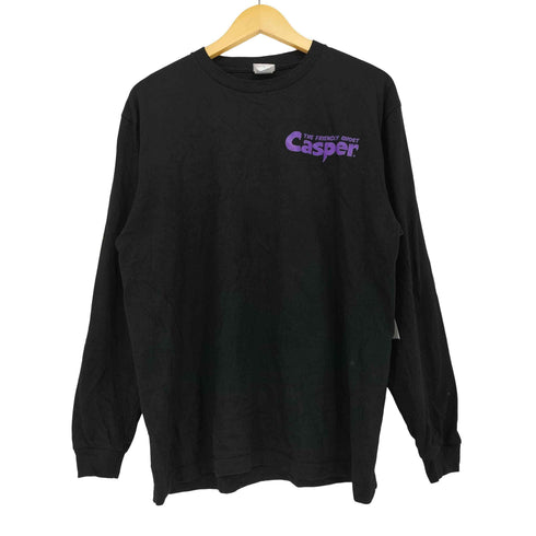 キャラクター ビッグロゴ クルーネック L/S Tシャツ メンズ JPN:L