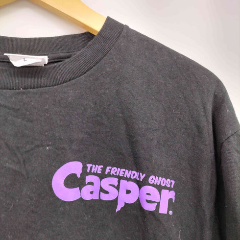 キャラクター ビッグロゴ クルーネック L/S Tシャツ メンズ JPN:L