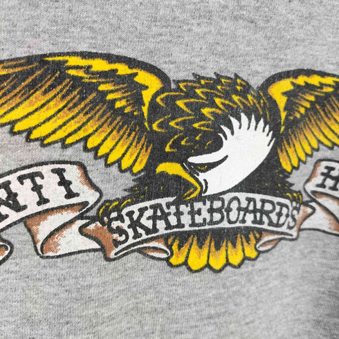 アンタイヒーロー ANTIHERO 7分袖 ラグランスリーブTシャツ メンズ