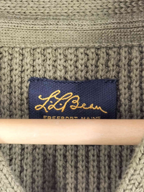 エルエルビーン L.L.Bean 筆記体タグ復刻 Vネックセーター メンズ import:S