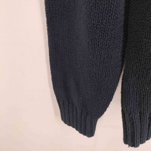 エルエルビーン L.L.Bean 筆記体タグ復刻 クルーネックニット メンズ import:M