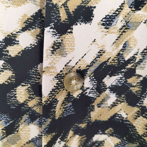 ハレ HARE モザイクアート総柄シャツ メンズ JPN:M