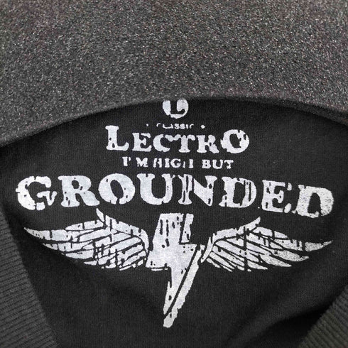 レクトログラウンデッド LECTRO GROUNDED ビッグプリントクルーネックTシャツ メンズ import:L