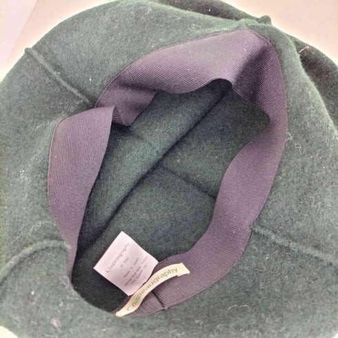 chapeaugraphy ウール ベレー帽 レディース M