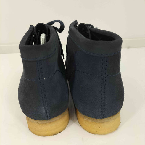 クラークスオリジナルズ Clarks ORIGINALS 別注 Wallabee Boot Dark Navy Suede ワラビーブーツ ミドルカット メンズ US 9 1/2