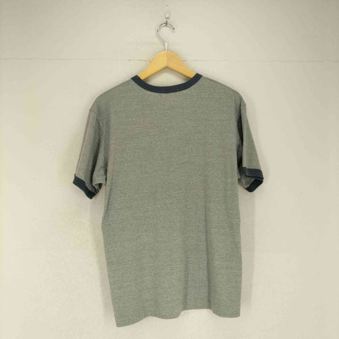 アベイシングエイプ A BATHING APE 00s フロントプリントS/S リンガーTEE メンズ JPN:M