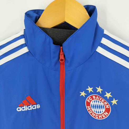 アディダス adidas チームロゴ アンセムジャケット リバーシブル メンズ import:M