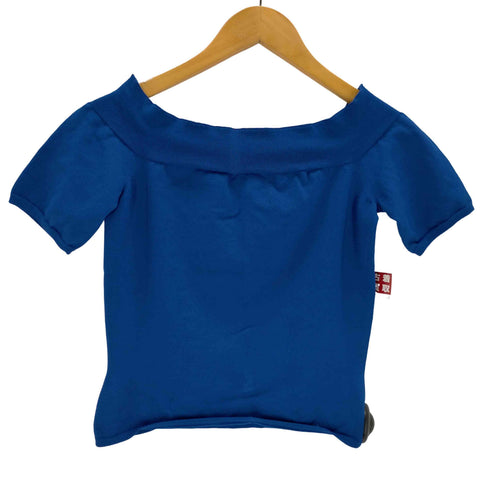 アレキサンダーマックイーン Alexander McQueen knitted o ff-shoulder top レディース JPN:M