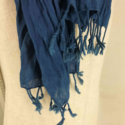 ガイジンメイド GAIJIN MADE INDIGO インディゴ染め ストールマフラー メンズ