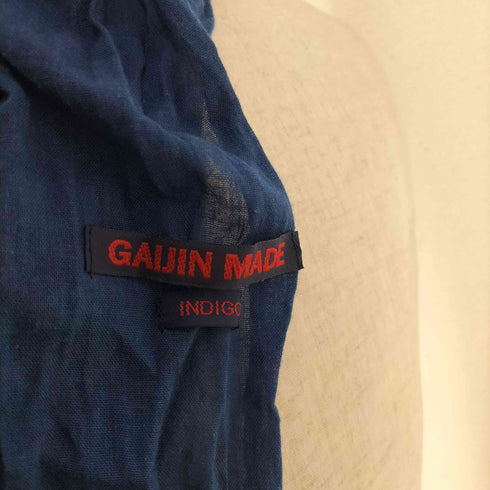 ガイジンメイド GAIJIN MADE INDIGO インディゴ染め ストールマフラー メンズ