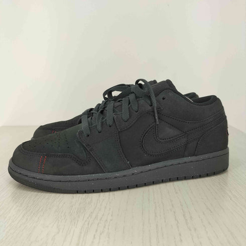 ジョーダンブランド JORDAN BRAND Air Jordan 1 Low SE Craft Dark Smok BLACK-VARSITY RED メンズ JPN:27