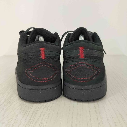 ジョーダンブランド JORDAN BRAND Air Jordan 1 Low SE Craft Dark Smok BLACK-VARSITY RED メンズ JPN:27