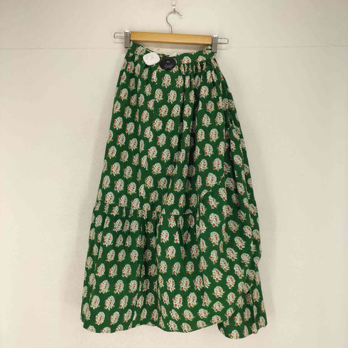 SZ Blockprints 22AW 花柄ギャザーラップスカート レディース