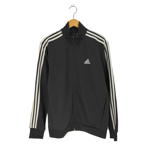 アディダス adidas スリーストライプス レギュラーフィット ダブルニット トラックトップ トラックジャケット メンズ JPN:L