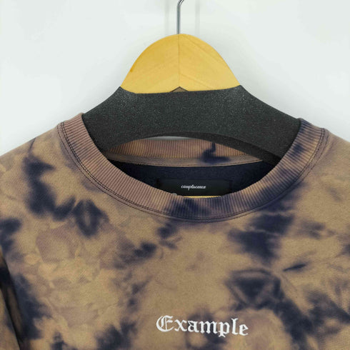 イグザンプル EXAMPLE タイダイ柄 両面刺繍スウェット メンズ JPN:XL