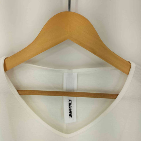 アタッチメント ATTACHMENT Vネック S/S Tシャツ メンズ