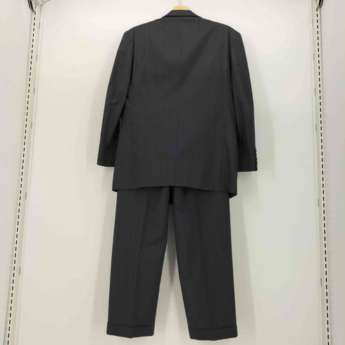 カルバンクライン CALVIN KLEIN ダブルボタン テーラード ジャケット センタープレス 2タック スラックスパンツ セットアップ メンズ