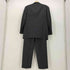 カルバンクライン CALVIN KLEIN ダブルボタン テーラード ジャケット センタープレス 2タック スラックスパンツ セットアップ メンズ