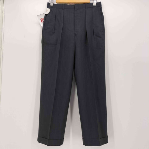 カルバンクライン CALVIN KLEIN ダブルボタン テーラード ジャケット センタープレス 2タック スラックスパンツ セットアップ メンズ