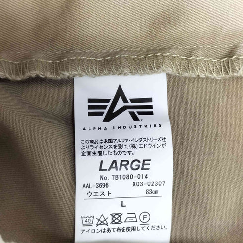 アルファインダストリーズ ALPHA INDUSTRIES オフィサーズ チノパンツ メンズ JPN:L