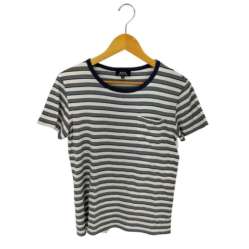 アーペーセー A.P.C. ポケット ボーダー S/S Tシャツ メンズ JPN:XS