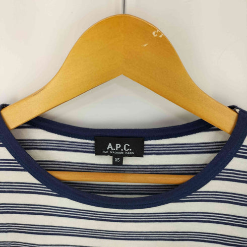 アーペーセー A.P.C. ポケット ボーダー S/S Tシャツ メンズ JPN:XS