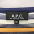 アーペーセー A.P.C. ポケット ボーダー S/S Tシャツ メンズ JPN:XS