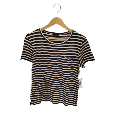 アーペーセー A.P.C. ポケット ボーダー S/S Tシャツ メンズ JPN:XS
