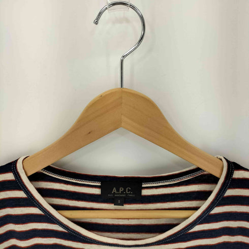 アーペーセー A.P.C. ポケット ボーダー S/S Tシャツ メンズ JPN:XS