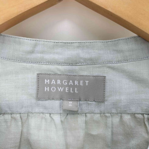 マーガレットハウエル MARGARET HOWELL 7分袖リネンブラウス レディース 2