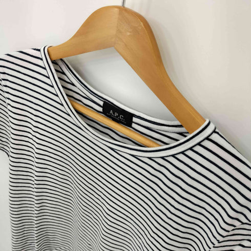 アーペーセー A.P.C. ポケット ボーダー S/S Tシャツ メンズ JPN:M