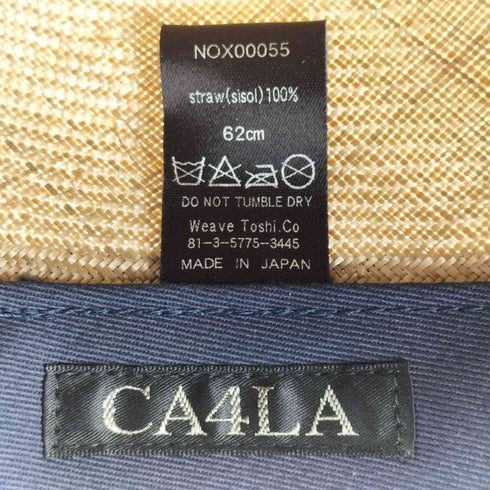 カシラ CA4LA 別注 BF-MID-PA パナマハット 麦わら帽子 メンズ 62cm